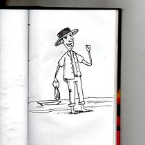 Mi Proyecto del curso: Introducción a la creación de personajes estilo cartoon. Traditional illustration, Character Design, and Drawing project by Luiz Eduardo Bruzaca Edi bruzaca - 04.07.2022