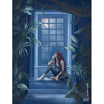 The jungle inside - Instagram @aisleenwolfe. Un progetto di Illustrazione tradizionale, Illustrazione digitale e Disegno digitale di Aisleen Wolfe - 08.04.2022