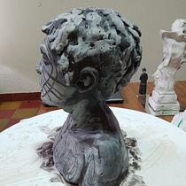 Mi Proyecto del curso: Introducción a la escultura figurativa con arcilla. Artes plásticas, e Escultura projeto de Daiana Hernández Gareis - 08.04.2022