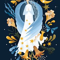 My project for course: Flat Illustration with Photoshop. Traditional illustration, Digital Illustration, and Digital Painting project by Lesya Saramakova - 04.08.2022