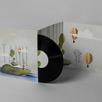 “Takk” -  Vinyl project . Un proyecto de Br, ing e Identidad, Diseño gráfico, Packaging, Diseño de producto, Ilustración tradicional, Diseño y Música de Corinne Cirulli - 08.04.2022
