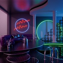 My project for course: 3D Interior Visualizations: Design Retro Spaces in Cinema 4D. 3D, Modelagem 3D, e Arquitetura digital projeto de Emre Kaan Bahçeci - 07.04.2022