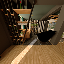 Mi Proyecto del curso: Visualización arquitectónica con V-Ray para SketchUp. Un proyecto de Arquitectura, Arquitectura interior, Visualización arquitectónica y Diseño de interiores de Tabatha Müller Fuenzalida - 06.04.2022