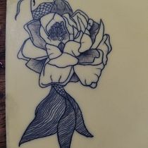 Mi Proyecto del curso: Introducción a las técnicas del tatuaje. Ilustração tradicional, Desenho de tatuagens e Ilustração botânica projeto de Jorge Flores - 09.04.2022