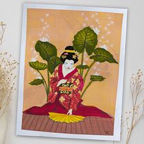 My project for course: Introduction to Gouache: A Chromatic Journey to Japan. Un projet de Illustration traditionnelle, Beaux Arts, Peinture , et Peinture gouache de lucie_maisonneuve - 09.04.2022