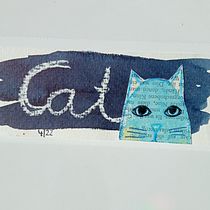 kleine austellung. Traditional illustration, Fine Arts, Painting, Sketchbook, and Creativit project by anja rathmann - 04.09.2022