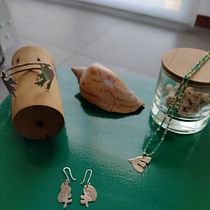 Mi Proyecto del curso: Introducción a técnicas de joyería en metales. Accessor, Design, Arts, Crafts, Jewelr, and Design project by Brenda East Goenaga - 04.09.2022