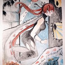 Mon projet du cours : Illustration artistique : dessinez votre imaginaire. Traditional illustration, Painting, Creativit, Pencil Drawing, and Drawing project by eimra - 04.08.2022