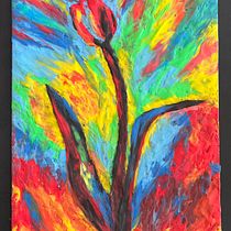 Mi Proyecto del curso: Introducción a la pintura con plastilina. Een project van Craft,  Beeldende kunst, Schilderij y Creativiteit met kinderen van pasoscelestes - 09.04.2022