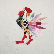 Mi Proyecto del curso: Técnicas de bordado: ilustrando con hilo y aguja. Un projet de Broderie , et Design textile de tmmarle2003 - 09.03.2022