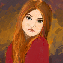 My project for course: Digital Portraits with a Traditional Style in Photoshop. Traditional illustration, Digital Illustration, and Digital Painting project by Dani Schwinn - 04.09.2022