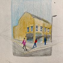 My project for course: Sketchbook Illustration with Colored Pencils. Traditional illustration, Fine Arts, Sketching, Pencil Drawing, Drawing, Artistic Drawing, and Sketchbook project by Nilu Meow - 04.10.2022