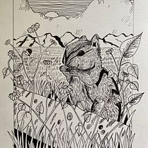 Mon projet du cours : Illustration à l'encre et à la plume : représentez le monde naturel . % Karine tarafından hazırlanan Eskiz çizimi, Çizim, Sanatsal Çizim, Eskiz defteri, Mürekkep İllüstras, onu, Doğalcı İllüstras, Ve on projesi - 04.10.2022