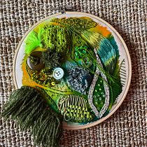 Mon projet du cours : Stylisme : peinture et broderie sur vêtements Ein Projekt aus dem Bereich Malerei, Modedesign, Stickerei, DIY, Upc, cling und Textildesign von Christine Belin-Munier - 10.04.2022