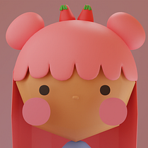 Meu projeto do curso: Mobo, Criação de personagens Kawaii em 3D com Blender Ein Projekt aus dem Bereich Traditionelle Illustration, Design von Figuren, Digitale Illustration, 3-D-Modellierung und Manga von Ivania Barroso - 09.04.2022