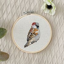 My project for course: Freehand Needle Painting: Embroider the Beauty of Wildlife . % Elisabeth Andra Oprescu tarafından hazırlanan Geleneksel illüstras, on, Nakış, Ve Tekstil Tasarımı projesi - 01.28.2022
