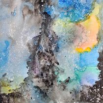 Meu projeto do curso: Técnicas modernas de aquarela. Un progetto di Illustrazione tradizionale, Belle arti, Pittura e Pittura ad acquerello di Marina Paim Gonçalves - 10.04.2022
