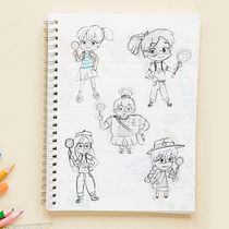 Meu projeto do curso: Design de personagens para animação com Photoshop. Animation, Character Design, and Character Animation project by André Luiz - 04.10.2022