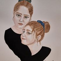 Mi Proyecto del curso: Retrato en acuarela a partir de una fotografía. Traditional illustration, Watercolor Painting, and Portrait Drawing project by Ana Martín - 04.11.2022