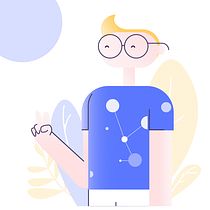 The simple man - Be Design. Een project van Traditionele illustratie, Vectorillustratie y Digitale illustratie van Gladys Be - 11.04.2022