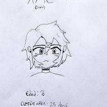 Mein Kursprojekt: Manga Charaktererstellung. Traditional illustration, Character Design, Comic, and Manga project by Alex Klein - 04.11.2022
