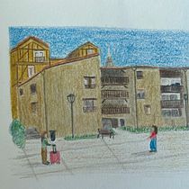 My project for course: Sketchbook Illustration with Colored Pencils. Traditional illustration, Fine Arts, Sketching, Pencil Drawing, Drawing, Artistic Drawing, and Sketchbook project by annelies.geeraert - 04.11.2022