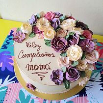 Mi Proyecto del curso: Flores de crema de mantequilla para cake design Ein Projekt aus dem Bereich Design und DIY von carla_ibarras - 11.04.2022