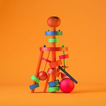 Mi Proyecto del curso: Introducción exprés al 3D: de cero a render con Cinema 4D. Un progetto di 3D e Progettazione 3D di Joaquín Dzienciarski Gutiérrez - 12.04.2022