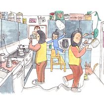 Mein Kursprojekt: Kreatives Zeichnen: fülle deine Illustrationen mit Leben und Details . Un progetto di Illustrazione tradizionale, Bozzetti, Disegno a matita, Disegno, Pittura ad acquerello, Sketchbook e Illustrazione con inchiostro di Banu Nefes - 12.04.2021