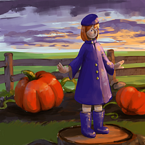 My project for course: Lighting Principles for Digital Painting. Traditional illustration, Digital Illustration, and Digital Painting project by Elena Todorova - 04.10.2022
