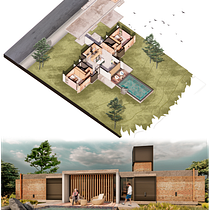 Mi Proyecto del curso: Ilustración digital de proyectos arquitectónicos. Un projet de Architecture, Pa, sagisme, Illustration numérique, Architecture numérique et Illustration architecturale de Lucio Tartaglia - 12.04.2022