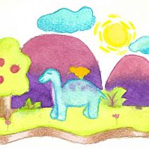 Mi Proyecto del curso: Técnicas de ilustración con acuarela y gouache. Traditional illustration, Fine Arts, Painting, Watercolor Painting, Children's Illustration, and Gouache Painting project by Madison Soto - 04.13.2022
