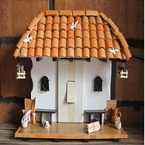 UN MÍNIMO ALCANZA PARA HACER COMPRAR CASITAS FALSAS DE MADERA. Writing, Stor, telling, Narrative, and Non-Fiction Writing project by Alexandra Gómez - 04.01.2022