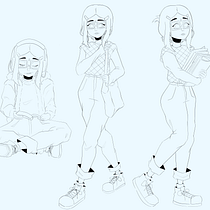 Mi Proyecto del curso: Dibujo de personajes llenos de personalidad. Projekt z dziedziny Projektowanie postaci, Sketching,  R, sunek, Stor, telling, Stor, board,  R, sunek art, st, czn i Narracja użytkownika María Mendoza - 13.04.2022