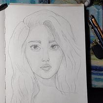 Mi Proyecto del curso: Sketchbook de retrato: explora el rostro humano. Sketching, Drawing, Portrait Drawing, Artistic Drawing, and Sketchbook project by nanoquiroga180 - 04.08.2022