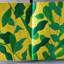 Patrones botánicos. Ilustração tradicional, Pattern Design, Ilustração botânica, Sketchbook, e Artes plásticas projeto de qarmen6 - 13.04.2022