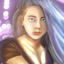 My project for course: Illustrated Portraits with Procreate. Ilustração tradicional, Ilustração vetorial, Ilustração digital, e Desenho de retrato projeto de Gandhi Wiria - 11.04.2022