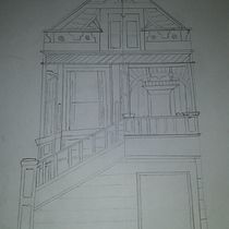 Mi Proyecto del curso: Dibujo arquitectónico con acuarela y tinta. Sketching, Drawing, Watercolor Painting, Architectural Illustration, Sketchbook & Ink Illustration project by Verónica Giovannini - 04.14.2022