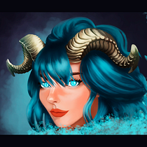 Meu projeto do curso: Retrato digital no Photoshop com um toque de fantasia. Traditional illustration, Drawing, Digital Illustration, Portrait Drawing, Digital Drawing, and Digital Painting project by Elielton Luiz - 04.14.2022