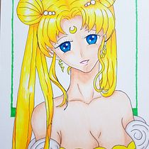 Mi Proyecto del curso: Coloreado con marcadores para dibujo manga. Traditional illustration, Comic, Color Theor, and Manga project by Lina Maria Liscano - 04.15.2022