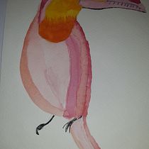 Mi Proyecto del curso: Técnicas experimentales de acuarela para principiantes. Un progetto di Illustrazione tradizionale, Belle arti, Pittura ad acquerello e Illustrazione naturalistica di Verónica Giovannini - 15.04.2022