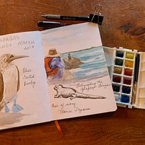My project for course: Watercolor Travel Journal. Traditional illustration, Watercolor Painting, Architectural Illustration, and Sketchbook project by Barb O - 04.15.2022