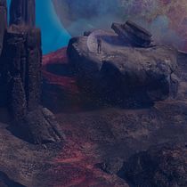 Mi Proyecto del curso: Ilustración fantástica 3D con Blender. 3D, Digital Illustration, and 3D Design project by Mario Ruz - 04.14.2022