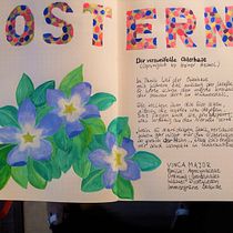 Mein Kursprojekt: Florale Zeichnungen für dein Bullet Journal. Un proyecto de Lettering, Dibujo, Ilustración botánica, H, lettering, Gestión y productividad							 de Heike Grebe - 15.04.2022