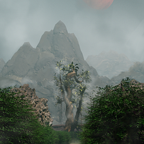 Il mio progetto del corso: Illustrazione fantastica 3D con Blender: Tree. 3D, Digital Illustration, and 3D Design project by Luca Squarzoni - 04.15.2022