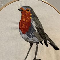 My project for course: Painting with Thread: Textile Illustration Techniques. Ilustração tradicional, Bordado, e Design têxtil projeto de Rachel Parks - 15.04.2022
