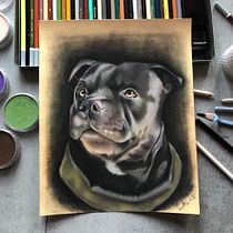 Ritratto realistico con i pastelli morbidi. Traditional illustration, Fine Arts, Drawing, Portrait Drawing, and Realistic Drawing project by Alessandra CosettedArte - 04.15.2022