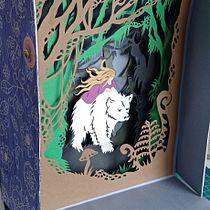 Mi Proyecto del curso: Papercut: crea escenas de papel con profundidad. Ilustração tradicional, Artesanato, Design editorial, Papercraft, Stor, telling, Encadernação, Ilustração infantil, e DIY projeto de masnatas - 15.04.2022