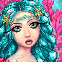 My project for course: Female Character Portraits in Procreate. Projekt z dziedziny Trad, c, jna ilustracja, Ilustracja c, frowa, R, sunek c i frow użytkownika Maigan Lynn - 15.04.2022