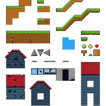 Mi Proyecto del curso: Creación de escenarios pixel art para videojuegos. Un progetto di Animazione 2D, Animazione 3D, Videogiochi, Pixel art, Progettazione di videogiochi e Sviluppo di videogiochi di danielbuitragosantana - 14.04.2022
